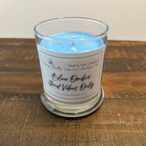 Blue Ombré | Good Vibes Only Candle