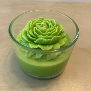 Green Gardenia | Handmade Peony Candle