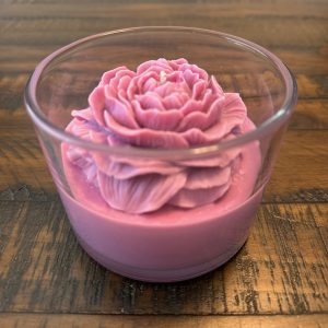 Lavender | Handmade Peony Candle