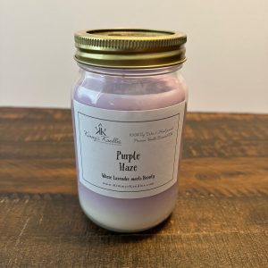 Purple Haze | Mason Jar Candle
